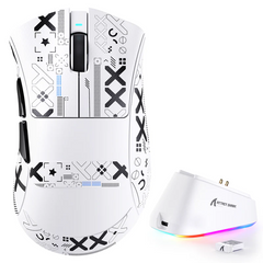 Attack Shark V3 Pro Wireless Mouse - White