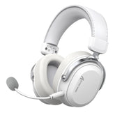 Attack Shark L30 Pro Wireless Gaming Headset – Pro Audio Tuning, Silver White