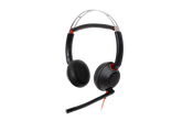 Poly Blackwire 5220 Stereo USB-C Headset +3.5mm Plug +USB-C/A Adapter