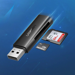UGREEN USB3.0 TF/SD Card Reader Simultaneous Use