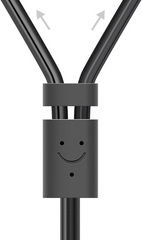 UGREEN 3.5mm Male to 2RCA Male Audio Cable – 2m, Gray