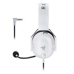 Razer BlackShark V2 X Wired Gaming Headset – 50mm Drivers, White