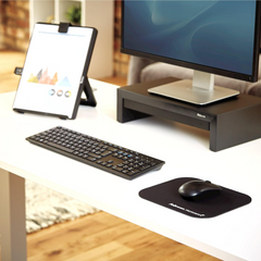Fellowes Microban Mouse Pad - Black