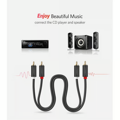 UGREEN AV104 2RCA Male to 2RCA Male Audio Cable - 5M