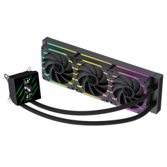 GAMEMAX HAILSTORM 360 LCD BLACK LIQUID COOLING
