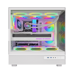 THERMALTAKE S-M Steel Shadow Transmission MINI GAMING CASE - White