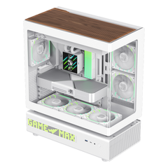 GAMEMAX N90 WH GAMING CASE WHITE
