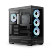 Aerocool P500B-Digi ATX Mid Tower Gaming Case – Black