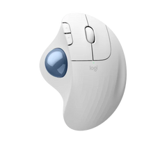 Logitech ERGO M575S Wireless Trackball Mouse – White