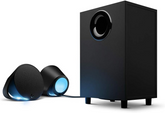 Logitech G560 PC Gaming Speaker System with 7.1 DTS:X Ultra Surround Sound, Game Based LIGHTSYNC RGB, Two Speakers and Subwoofer, Bluetooth, USB, Immersive - Black