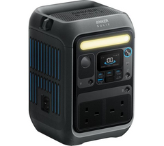 Anker SOLIX C300X 288Wh 300W Power Station – A1723211, Black