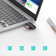 UGREEN USB3.0 TF/SD Card Reader Simultaneous Use