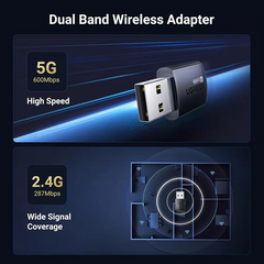 UGREEN CM762 AX900 USB Dual Band Wi-Fi Adapter