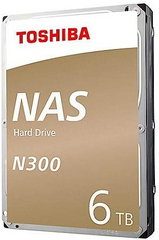 Toshiba N300 6TB 3.5" 6000 GB Serial ATA III N300 6TB, 3.5", 6000 GB, 7200 RPM