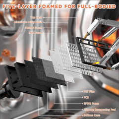 ATTACK SHARK R82 HE WIRD MAGNITC SWITCH KEYBORAD BLACK