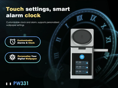 LENYES PW331 3IN1 DIGITAL SCREEN WIRELESS CHARGER