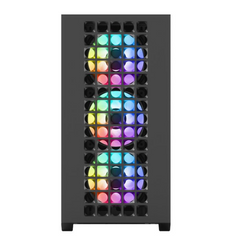 AeroCool D302A ARGB Stylish Mesh mATX Mini Tower Gaming Case (Black)
