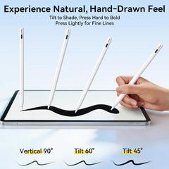 JOYROOM JR-A15 PRO Active Capacitive Pen (Including 2 Spare Nibs) - White
