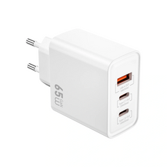 WIWU Wi-G005 EU 65W Essen GaN Fast Charger 1A+2C