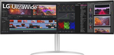 LG 49WQ95C-W 49 Inch Curved Ultra Wide™ DQHD 1440P Nano IPS 144Hz HDR 400 with G-SYNC® Compatible Monitor