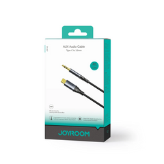 JOYROOM SY-A07 Audio-Transfer Series AUX Audio Cable (Type-C to 3.5mm) 1.2m Black