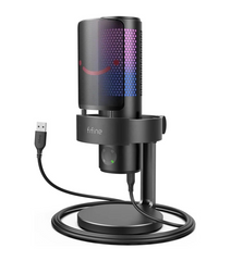 Fifine A9 AmpliGame RGB Microphone – Black