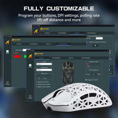 Attack Shark R5 Ultra Lightweight Mouse - White