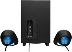 Logitech G560 PC Gaming Speaker System with 7.1 DTS:X Ultra Surround Sound, Game Based LIGHTSYNC RGB, Two Speakers and Subwoofer, Bluetooth, USB, Immersive - Black