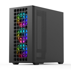 AeroCool D302A ARGB Stylish Mesh mATX Mini Tower Gaming Case (Black)