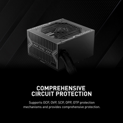 MSI MAG A650BNL 650W ATX Power Supply – 80 Plus Bronze, 120mm Fan