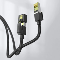 UGREEN NW150 CAT7 Shielded Round Cable with Braided Modular Plugs - 3m