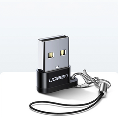 UGREEN US280 USB A Male to USB-C Female Adapter (Black)