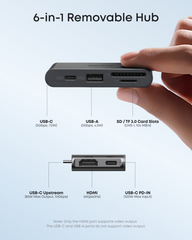 Anker Nano 13-in-1 Docking Station – Triple Display, 4K@60Hz, 100W Charging, Removable Hub
