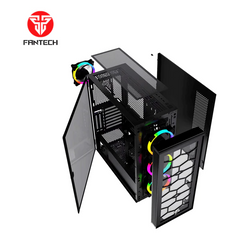 FANTECH HEXA XL CG82 RGB FAN FULL TOWER CASE BLACK