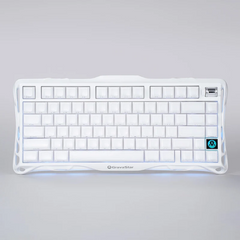 GRAVASTAR Mercury K1 75% WIRELESS MECHANIVAL GAMING KEYBOARD - Opaline White
