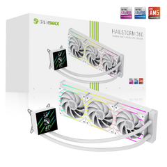 GAMEMAX HAILSTORM 360 LCD WHITE LIQUID COOLING