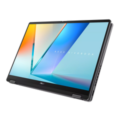 ASUS Vivobook 14 Flip TP3407SA-SG161W – Intel Core Ultra 7 256V 14" , 16GB LPDDR5X, 512GB PCIe SSD, FHD+ OLED Touch , Stylus Included, Windows 11 Home -Laptop - Matte Gray
