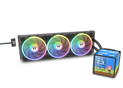 THERMALTAKE MINECUBE 360 ULTRA CPU WATER COOLING LCD - BLACK