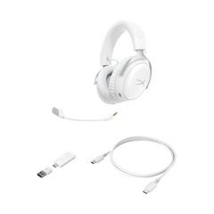 HyperX Cloud III S Wireless Gaming Headset - White
