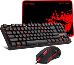 REDRAGON K552-BA-2 GAMING ESSENTIALS KEYBOARD/MOUSE/MOUSEPAD/3 IN 1 SET