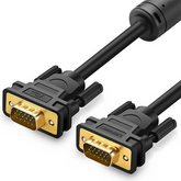 UGREEN VG101 VGA Male to Male Cable – 1.5m, 1080P@60Hz, Black