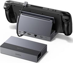 UGREEN 9-in-1 Steam Deck Docking Station – 4K@60Hz, 100W PD, 1000Mbps Ethernet