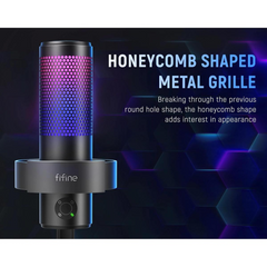 Fifine A9 AmpliGame RGB Microphone – Black