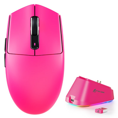 ATTACK SHARK G3 PRO Tri-mode Wireless Gaming Mouse - Berry Red