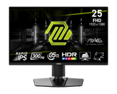 MSI MAG 255PXF 24.5" FHD Rapid IPS Gaming Monitor – 300Hz, 0.5ms, Adjustable Stand