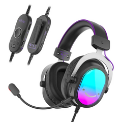 Fifine AmpliGame H16 Wired Gaming Headset – Black
