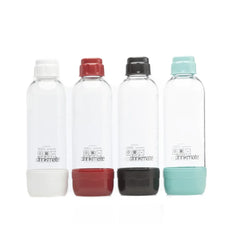 Drinkmate Bottle 1L Black, Twin Pack