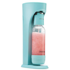 Drinkmate Water & Soda Machine, Carbonates Any Drink , Cylinder Included Blue