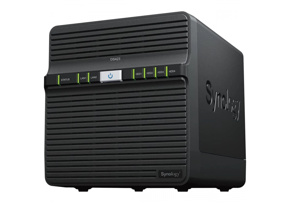 Synology DiskStation DS423 4-Bay Diskless NAS w/ Realtek RTD1619B 4-Core CPU & 2GB DDR4 RAM
