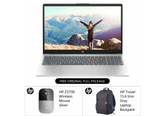 HP Laptop 15-fd0267ne 13th Gen, Intel Core i7-1355U, 16 GB DDR4 (Customized), 512 GB M.2 SSD, 15.6" FHD anti-glare, Backlit Full-size Keyboard with Numeric Keypad - Natural Silver